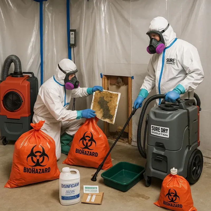Contaminated Water Handling Protocols process in Bedford, TX