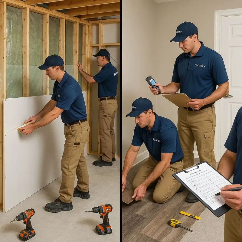 Repairs and Reconstruction process in Bedford, TX