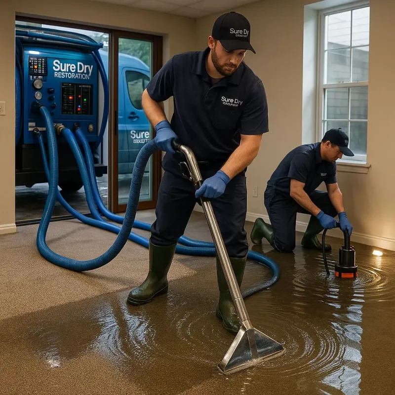 Water Extraction and Removal process in Bedford, TX